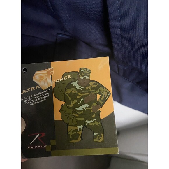 Rothco Teflon Uniform Pants Midnight Blue Mens 2XLL Ultra Force 5775  Front Zip - Picture 4 of 6